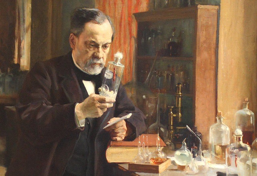 Louis Pasteur Foi sem querer